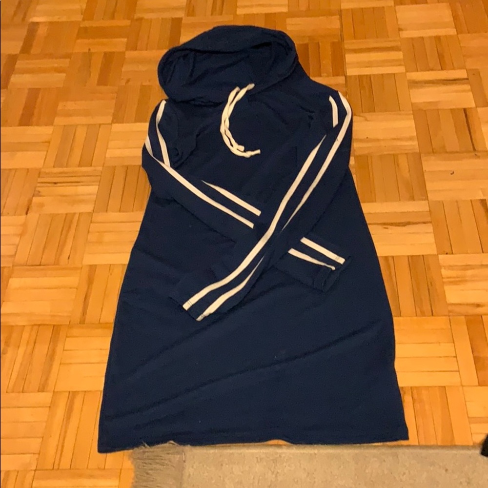 Dark blue tight dress
